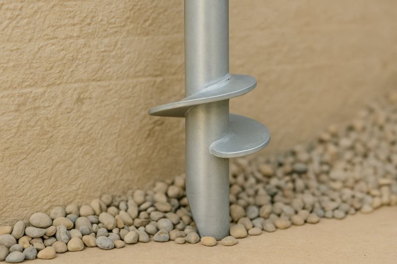 Helical Piers Installation